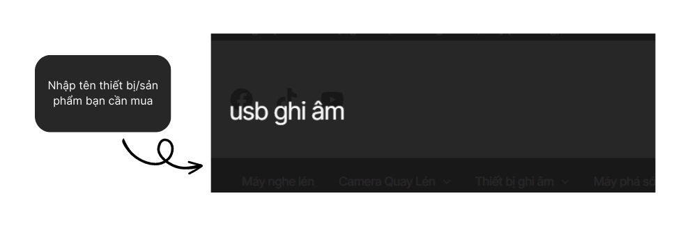 nhập tên sản phẩm cần tìm