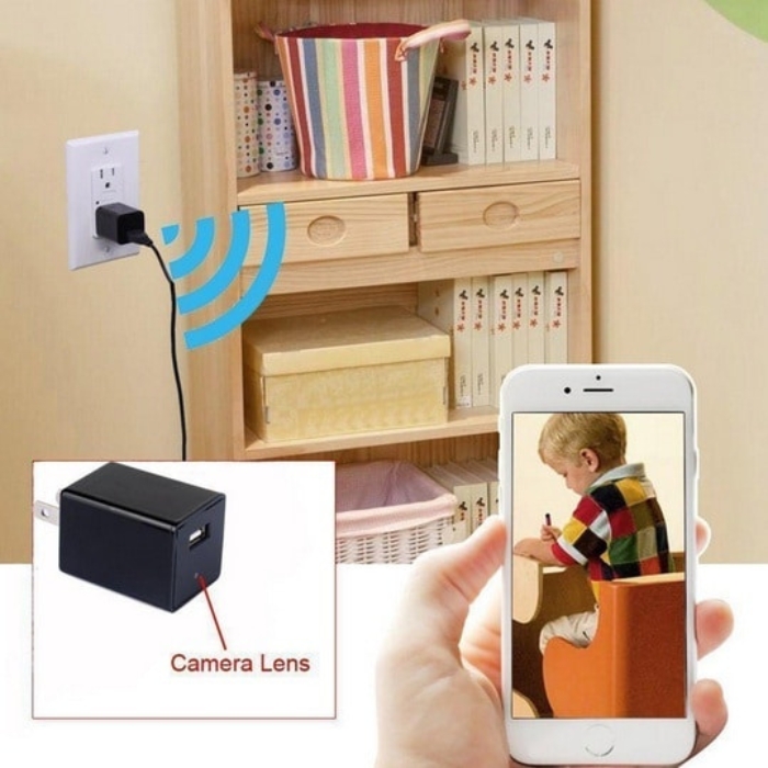 Camera IP wifi siêu nhỏ Z99 ngụy trang đầu sạc điện thoại 2 camera ip wifi siêu nhỏ z99 2