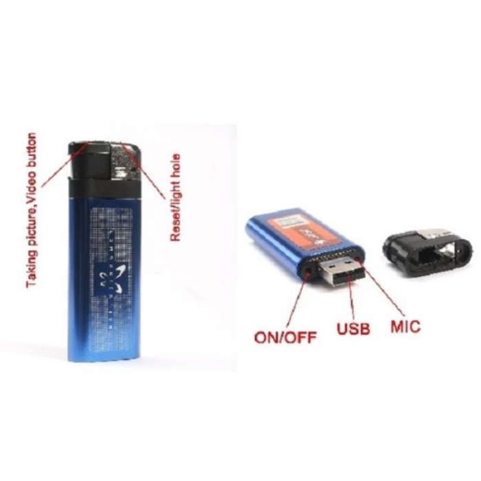 Camera ngụy trang dạng bật lửa Q8 được cải tiến công nghệ 3 camera ngụy trang dạng bật lửa q8 3